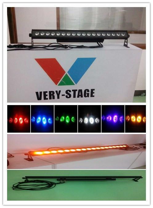 厂家直销 伟熠灯光 LED18颗15W RGBWAUV 6合一 防水LED 洗墙灯 投光灯 城市亮化灯