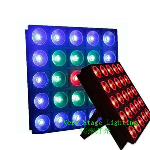 伟熠灯光 厂家直销 5x5 COB LED25头矩阵灯KTV酒吧背景灯五头矩阵舞台灯光设备