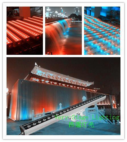 供应very stage LWW-4-2410 10W RGBW 4合一 防水LED 洗墙灯 投光灯 城市亮化灯
