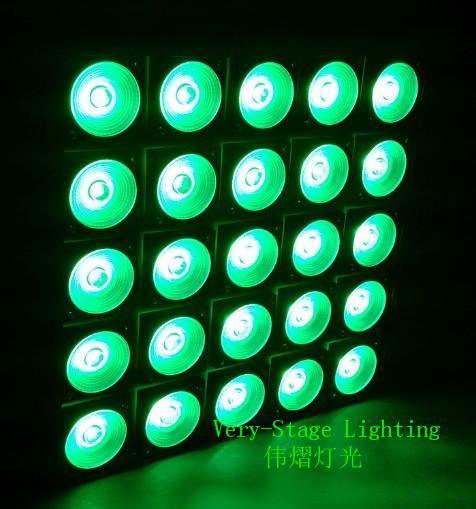 厂家直销 伟熠灯光 5x5 美国CREE白光LED 25头矩阵灯KTV酒吧背景灯矩阵舞台灯光设备